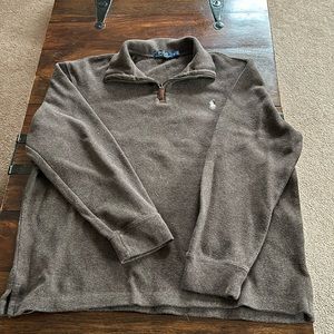 Polo quarter zip sweater. Excellent condition.